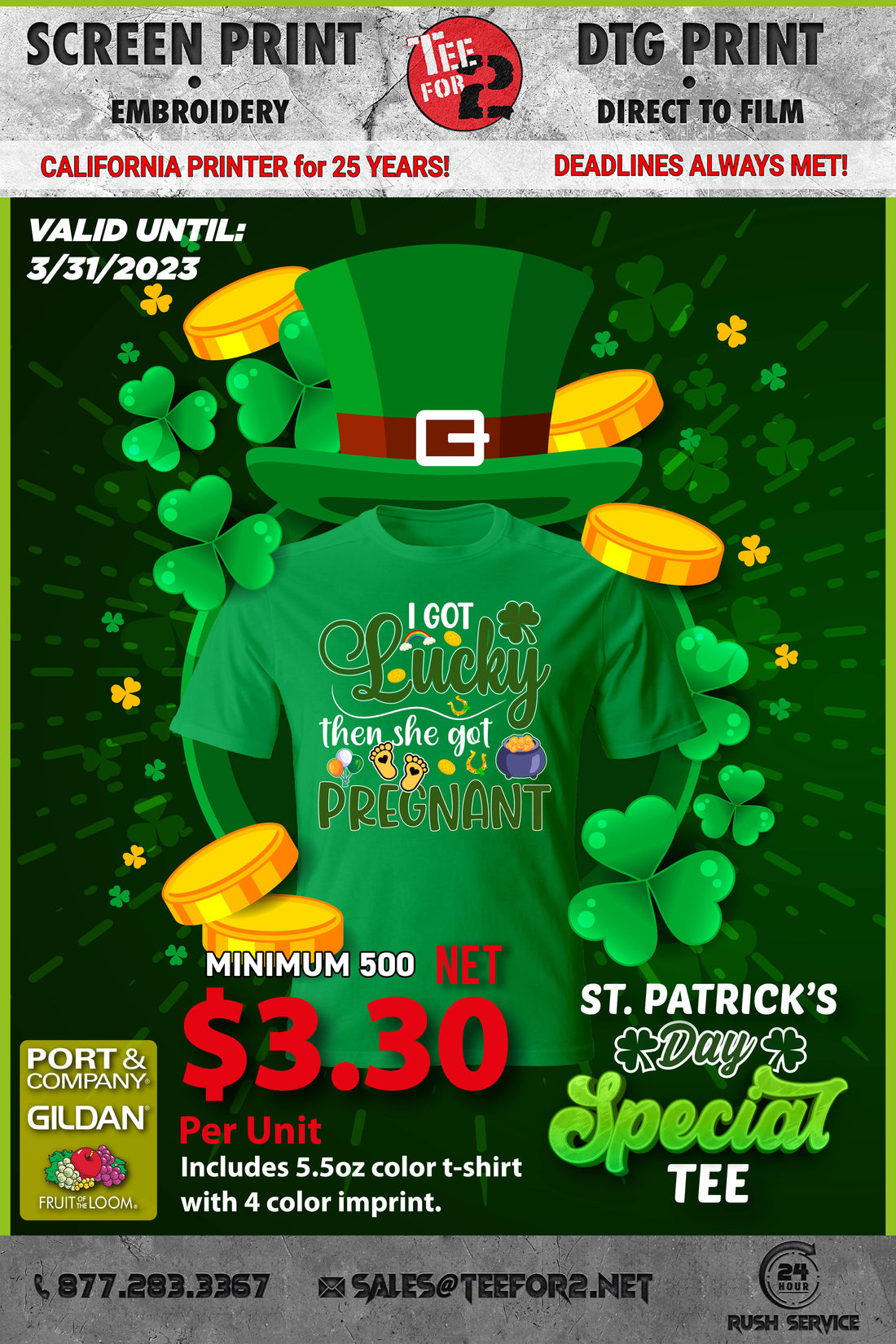 St Patty's Day Special