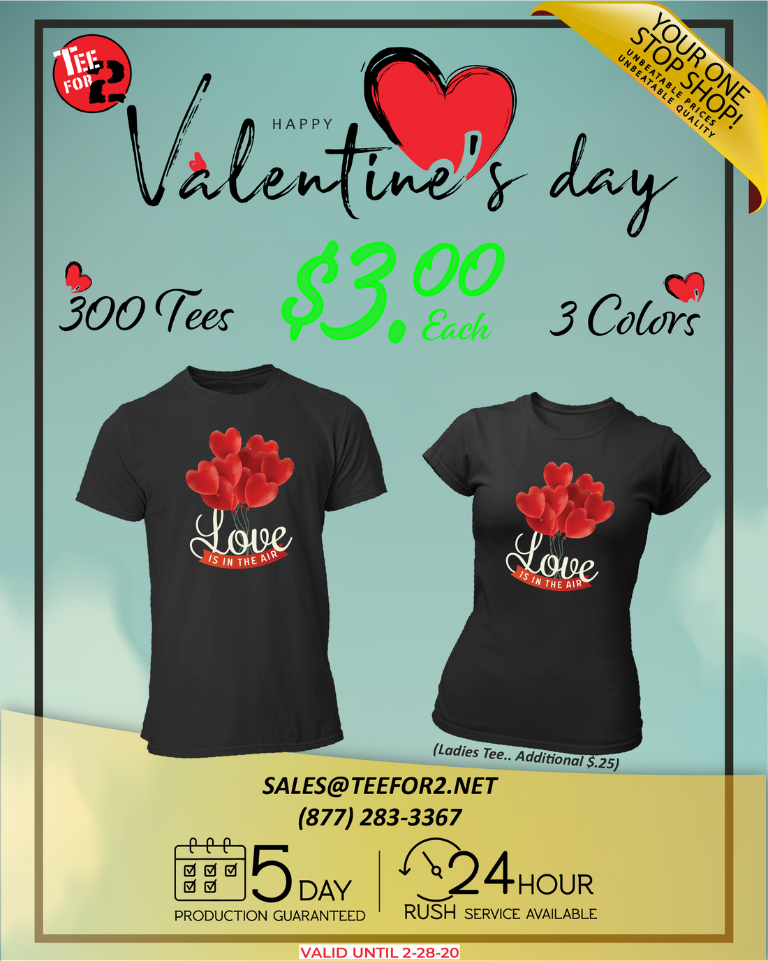 Valentine's Day Special - EXPIRED