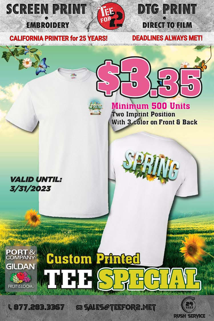 Spring Tee Special
