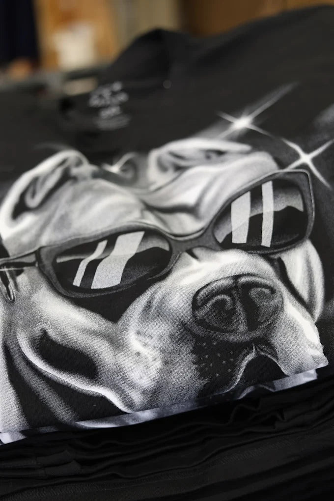 Full color art print on apparel