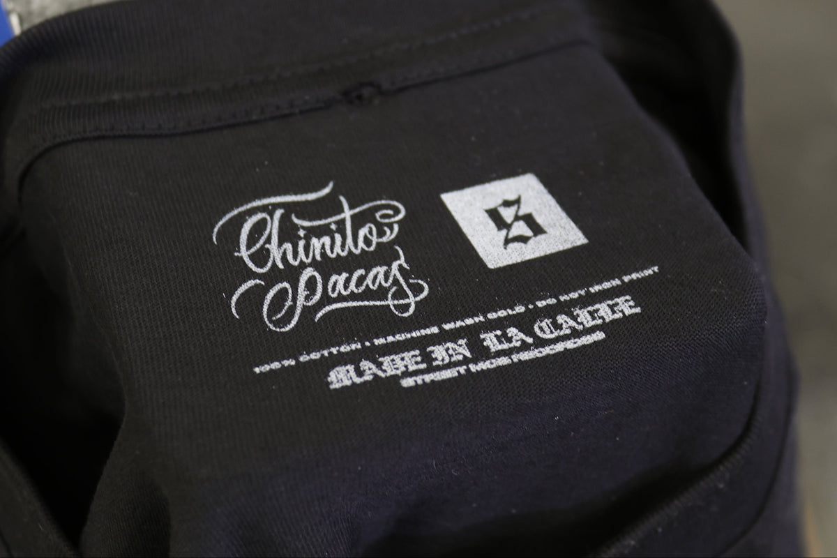 Private label apparel finishing example